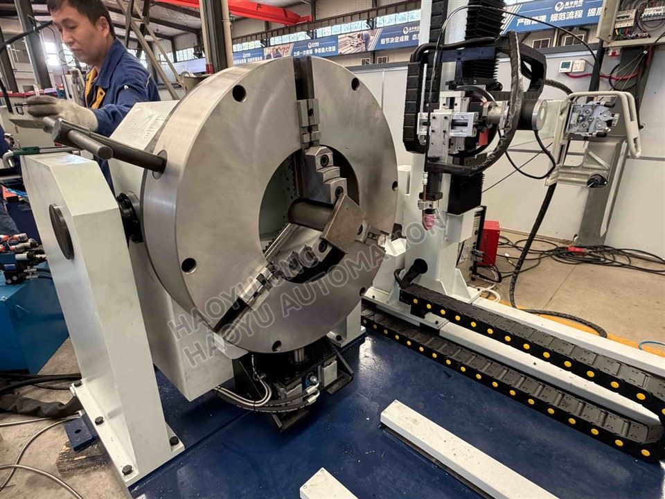 Auto Flipped Pipe Flange Seam Welding Machine best