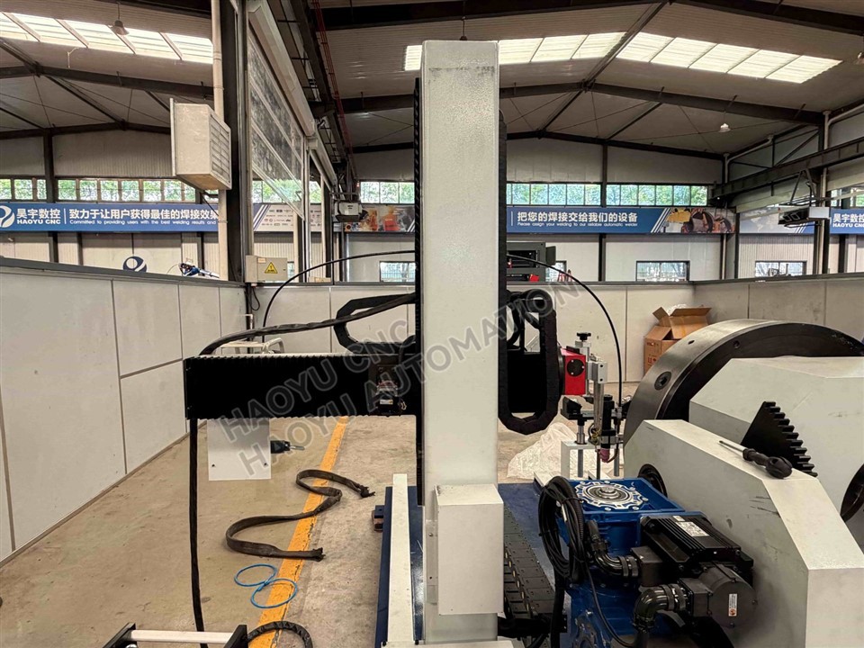 Auto Flipped Pipe Flange Seam Welding Machine factory