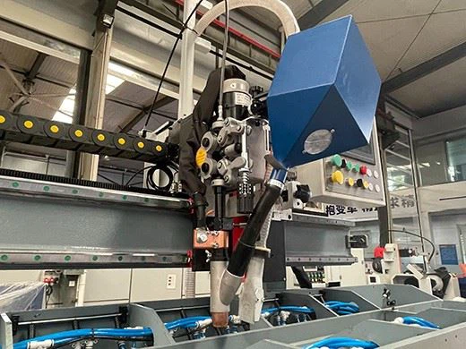 Automatic SAW Longitudinal Seam Welding Machine For Pipe high quality