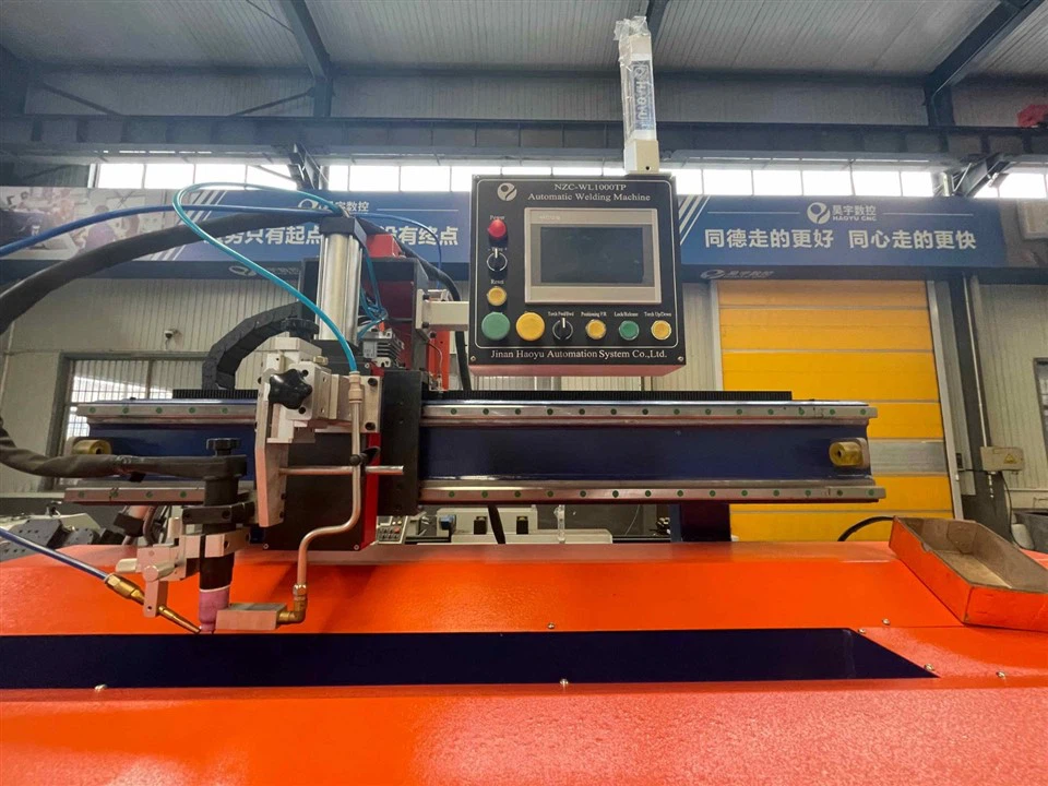 Automatic TIG Longitudinal Seam Welding Machine For Pot factory