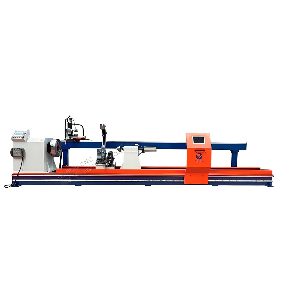 CNC Single Torch Circumferential Welder For Hydraulic Cylinder