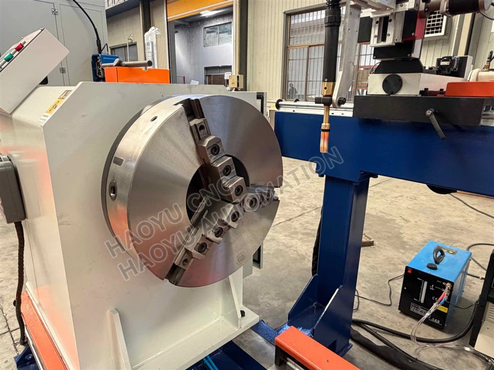 CNC Single Torch Circumferential Welder For Hydraulic Cylinder price