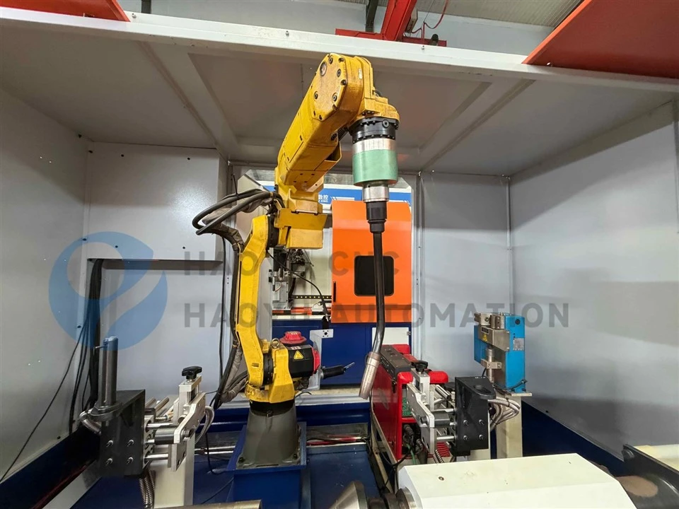 Customizable Robotic Welding Workstation For Hydraulic Cylinder Welding suppliers