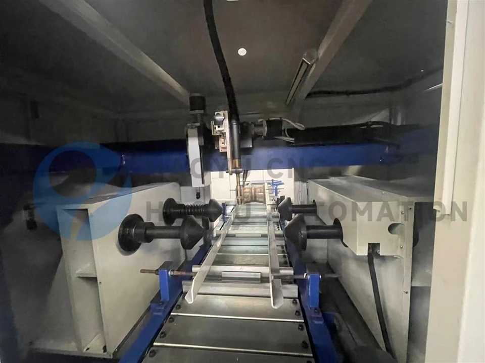 Double Station Welding Machine For Track Roller factory