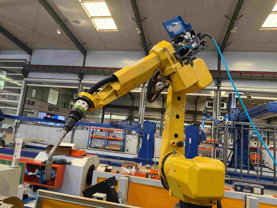 Dual-Station Robotic Welding Hydraulic Cylinder For Automated Welding System price