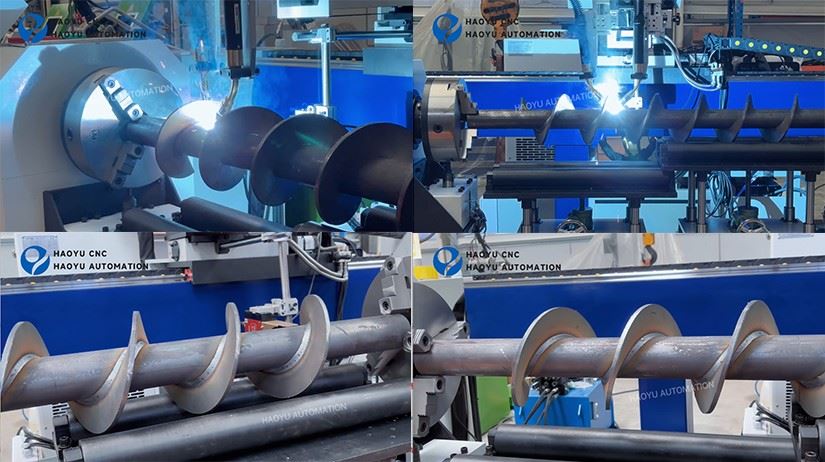 Laser Tracking Spiral Seam Welding Machine high quality