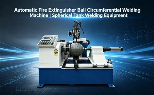Advanced MIG Spherical Seam Welding Machine Improves Fire Extinguisher Manufa...