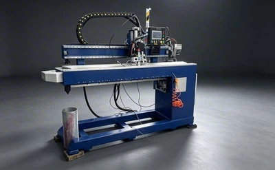 New Laser Straight Seam Welding Machine With Vision Camera System Improves We...