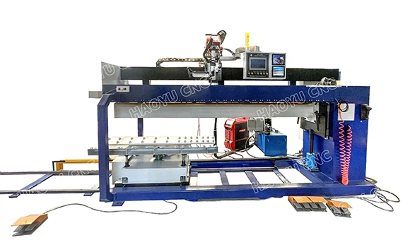 Automatic Aluminum Fuel Tank Straight Seam Welding Machine
