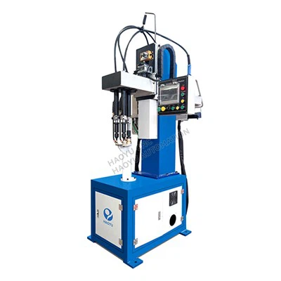 Automatic nazzle of water heater tank welder