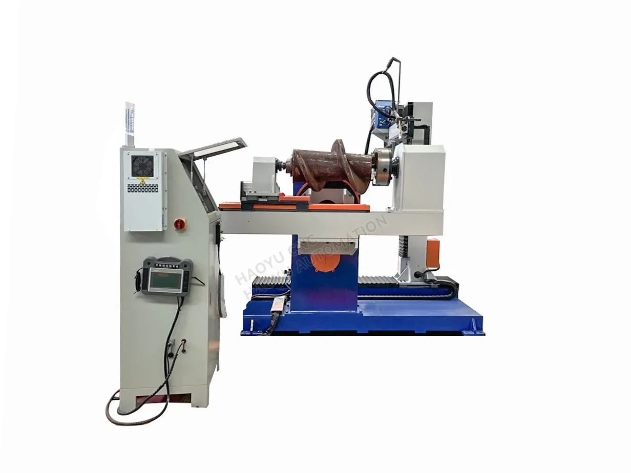 Automatic Spiral Blade Cladding Machine