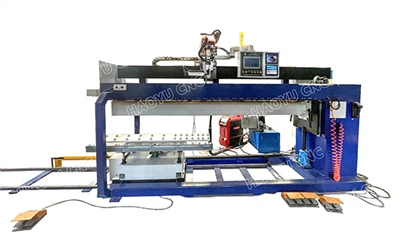 Automatic Aluminum Fuel Tank Straight Seam Welding Machine