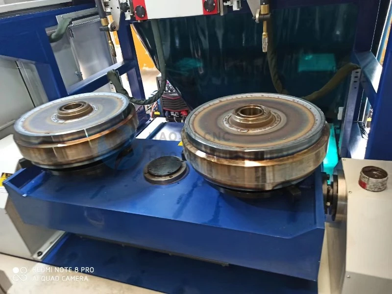 Idler-wheel-after-welding Idler-wheel-after-welding