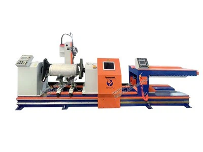 Automatic Circumferential And Straight Seam Integrated Welding Machine