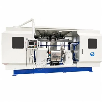 Double Torch Fuel Tank End Cap Seam Welding Machine
