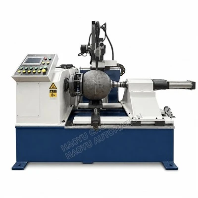 Automatic Fire Extinguisher Circumferential Welding Machine For Spherical Fire Extinguisher Tank