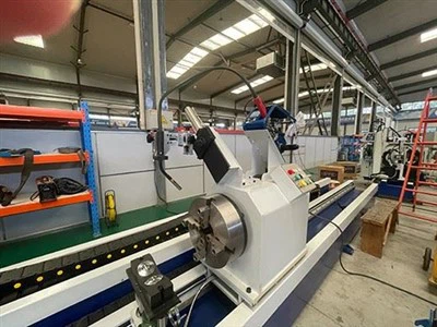 Pipe Flange Automatic Cutting And Welding Machine