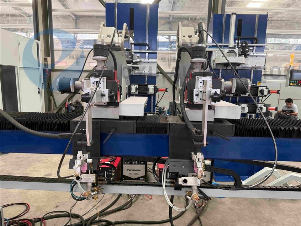TIG Double Ring Welding Machine For Hydraulic Rod End Welding suppliers