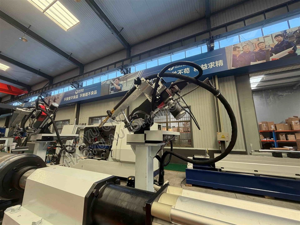 Tilting Hydraulic Cylinder Double-Ring Welding Machine high quality