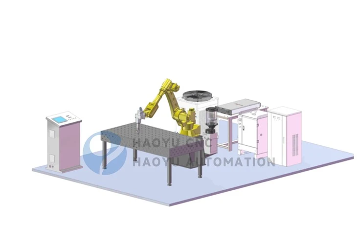 YDGD-6000 Robotic Laser Cladding Cell