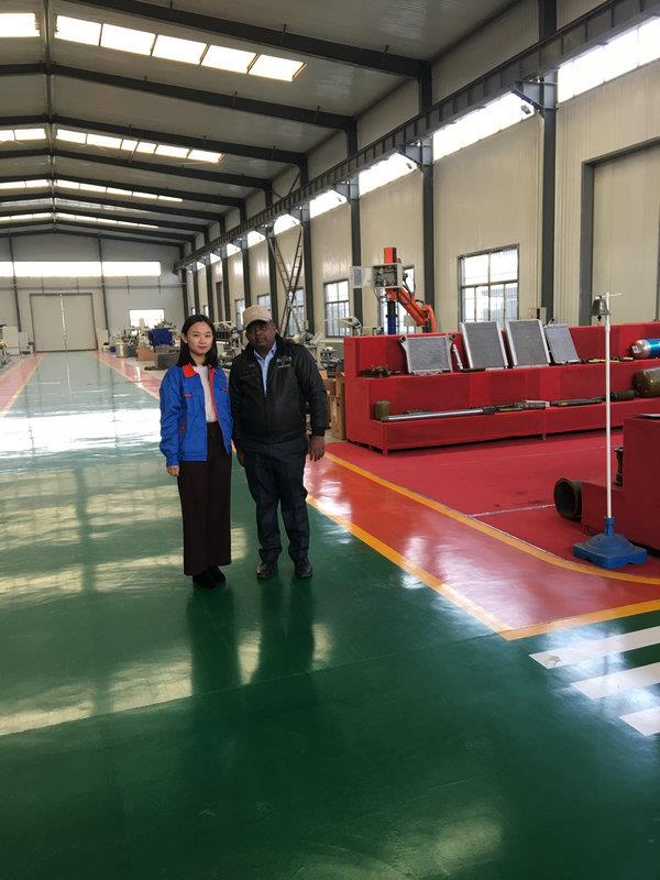Mr. Pragnesh Shah Visited Haoyu Factory